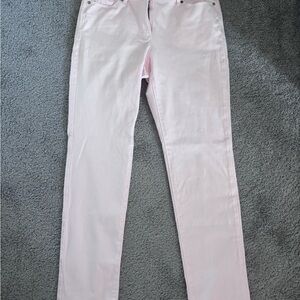 Light Pink Straight-Leg Jeans